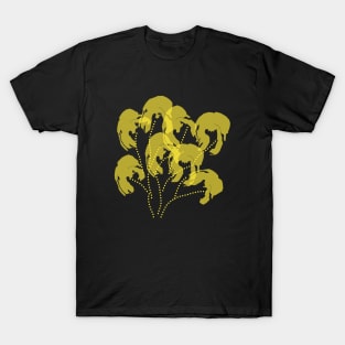 Fantasy flower vector T-Shirt